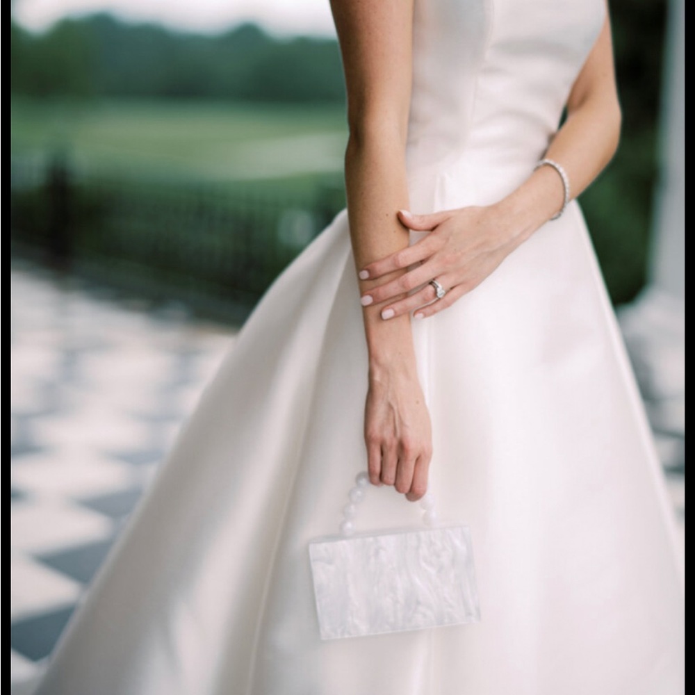 Acrylic Wedding Clutch
